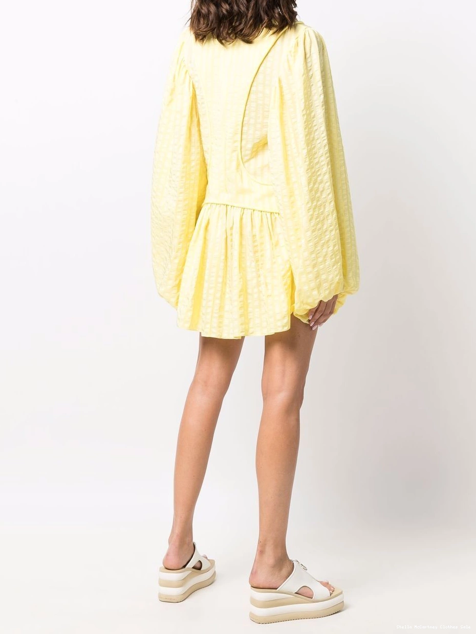 Cheap McCartney Stella mesh-panel dress Women shift 0721
